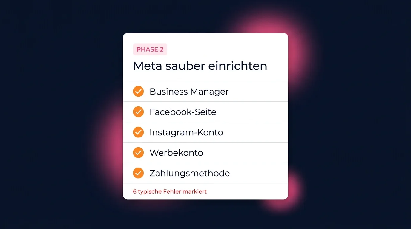 Phase 2: Meta-Setup-Checkliste